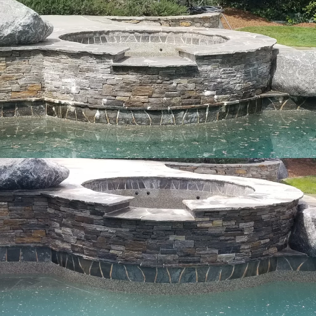 San Diego Pool Tile Cleaning pool tile surface cleaning in San Diego, California