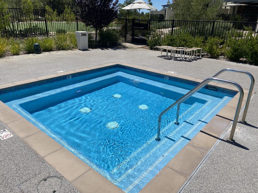 San Diego Pool Tile Cleaning restoring pool tile in San Diego, California
