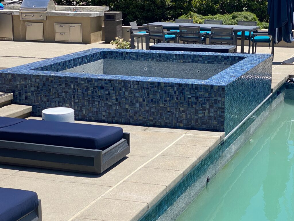 San Diego Pool Tile Cleaning servicing backyard pools in San Diego, California