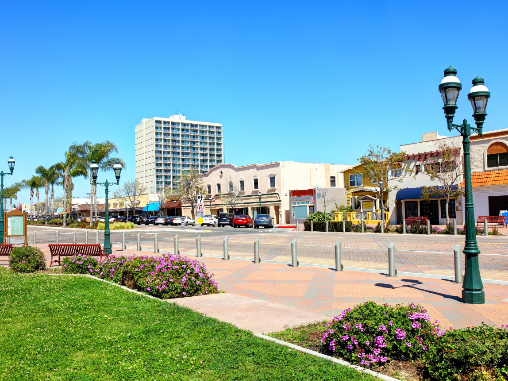 Street in Chula Vista, California