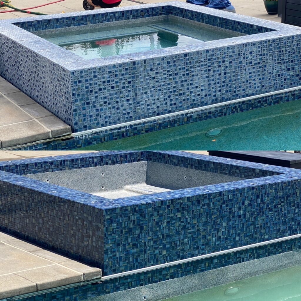 San Diego Pool Tile Cleaning restoring clean pool finishes in San Diego, California