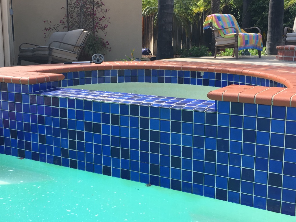 san diego pool tile cleaning cleaned porcelain tile